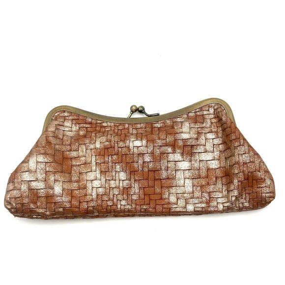 Patricia Nash Lina Small Frame Clutch Bag (chain missing)